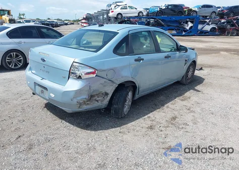 2008 Ford Focus Se/Ses из США, поврежденный, VIN 1FAHP35N88W300078